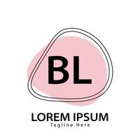 lettera bl logo. B l. bl logo design vettore illustrazione per creativo azienda, attività commerciale, industria. professionista vettore