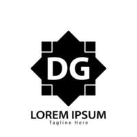 lettera dg logo. d g. dg logo design vettore illustrazione per creativo azienda, attività commerciale, industria. professionista vettore