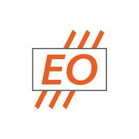 lettera eo logo. e o. eo logo design vettore illustrazione per creativo azienda, attività commerciale, industria. professionista vettore