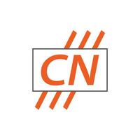 lettera cn logo. c n. cn logo design vettore illustrazione per creativo azienda, attività commerciale, industria. professionista vettore