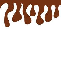 fuso cioccolato su un' bianca sfondo, vettore illustrazione