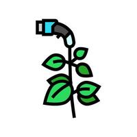 verde energia elettrico colore icona vettore illustrazione