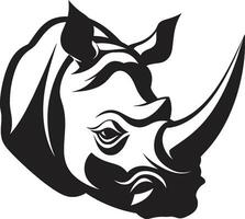 serenata di rinoceronti nero vettore rinoceronte logo sinfonia di melodico suono rinoceronte icone comandare canzone nel nero