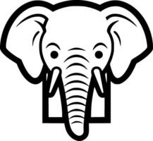 elefante - alto qualità vettore logo - vettore illustrazione ideale per maglietta grafico