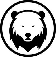 orso - minimalista e piatto logo - vettore illustrazione