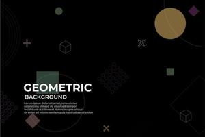 sfondo geometrico astratto moderno vettore