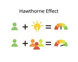 il Hawthorne effetto si riferisce per individui comportamentale modificare quando essi rendersi conto qualcuno è osservando loro vettore