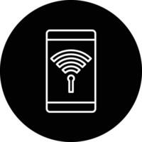 Rete Wi-Fi vettore icona