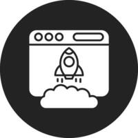 atterraggio pagina vettore icona