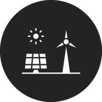 rinnovabile energia vettore icona