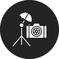 ombrello telecamera vettore icona