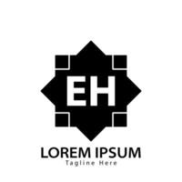 lettera eh logo. e h. eh logo design vettore illustrazione per creativo azienda, attività commerciale, industria. professionista vettore