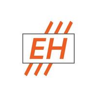 lettera eh logo. e h. eh logo design vettore illustrazione per creativo azienda, attività commerciale, industria. professionista vettore