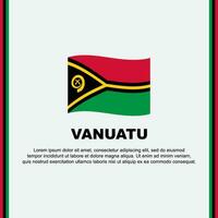 vanuatu bandiera sfondo design modello. vanuatu indipendenza giorno bandiera sociale media inviare. vanuatu cartone animato vettore