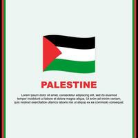 Palestina bandiera sfondo design modello. Palestina indipendenza giorno bandiera sociale media inviare. Palestina cartone animato vettore