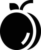 albicocca vettore icona design illustrazione