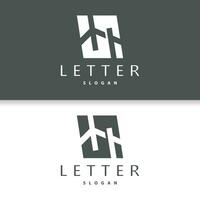 iniziale ah lettera logo, moderno e lussuoso minimalista vettore ah logo modello per attività commerciale marca