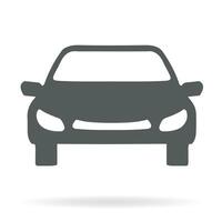 auto vettore icona. isolato semplice Visualizza davanti logo illustrazione. cartello simbolo. auto stile auto logo design con concetto gli sport veicolo icona.