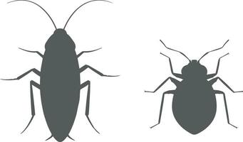 scarafaggio insetto e cimice vettore