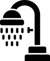 illustrazione del design dell'icona del vettore della doccia