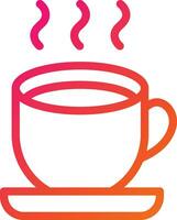 tè tazza vettore icona design illustrazione