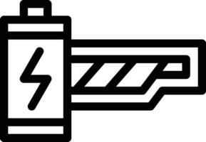 illustrazione del design dell'icona del vettore di energia