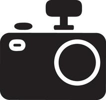telecamera fotografia icona simbolo vettore Immagine. illustrazione di multimedia fotografico lente grafico design Immagine