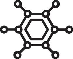 artificiale intelligenza icona simbolo vettore Immagine. illustrazione di il cervello robot apprendimento umano inteligente algoritmo design Immagine.