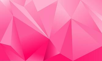 brillante rosa triangolo poligono astratto sfondo. geometrico forma elemento design grafico. vettore illustrazione per ragnatela, digitale, striscione, volantino, manifesto