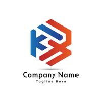 kw lettera logo design icona vettore