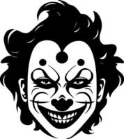 clown, minimalista e semplice silhouette - vettore illustrazione