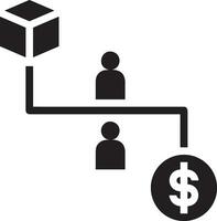 i soldi scambio pagamento icona simbolo vettore Immagine. illustrazione di il dollaro moneta moneta grafico design Immagine