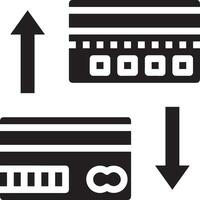 i soldi scambio pagamento icona simbolo vettore Immagine. illustrazione di il dollaro moneta moneta grafico design Immagine