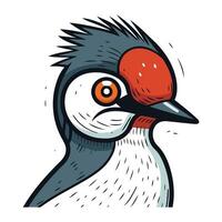 pinguino icona. cartone animato illustrazione di pinguino vettore icona per ragnatela