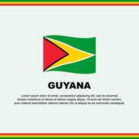 Guyana bandiera sfondo design modello. Guyana indipendenza giorno bandiera sociale media inviare. Guyana design vettore