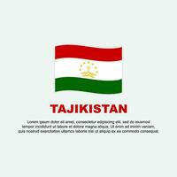 tagikistan bandiera sfondo design modello. tagikistan indipendenza giorno bandiera sociale media inviare. tagikistan sfondo vettore