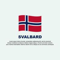 svalbard bandiera sfondo design modello. svalbard indipendenza giorno bandiera sociale media inviare. svalbard sfondo vettore