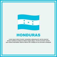 Honduras bandiera sfondo design modello. Honduras indipendenza giorno bandiera sociale media inviare. Honduras bandiera vettore