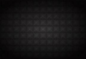 modello astratto poligono geometrico nero 3d su backgrund scuro. vettore