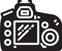 telecamera fotografia icona simbolo vettore Immagine. illustrazione di multimedia fotografico lente grafico design Immagine