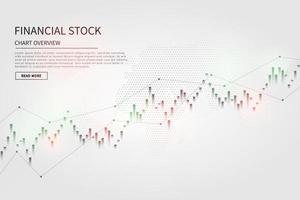 illustrazione vettoriale di pagina promozionale di trading forex. modello di banner web