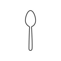 disegno vettoriale icona cucchiaio isolato
