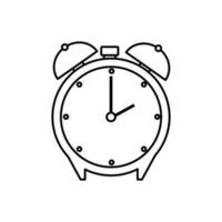 disegno vettoriale icona orologio isolato