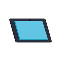 icona isolata tecnologia dispositivo tablet vettore