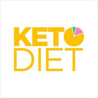 Icona dieta Keto vettore