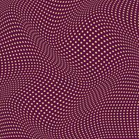 astratto geometrico colorato sfondo punto griglia onda modello. vettore