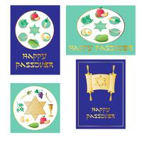 grafica di passover vettore