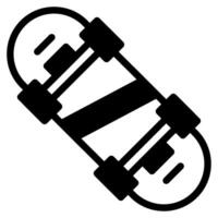 skateboard icona illustrazione, per uix, infografica, eccetera vettore
