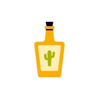 Tequila icona vettore. alcool illustrazione cartello. bar simbolo. festa logo. vettore