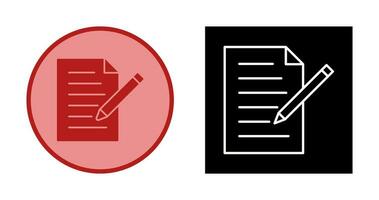 unico modificare documento vettore icona